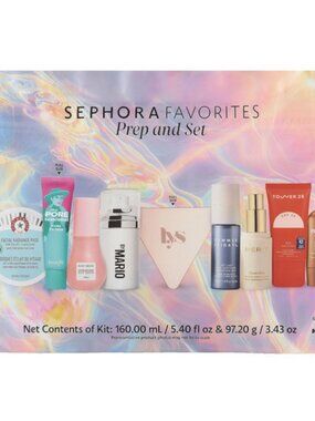 🆕 NWT 🌟Sephora Favorites Prep and Set ($183 total value)